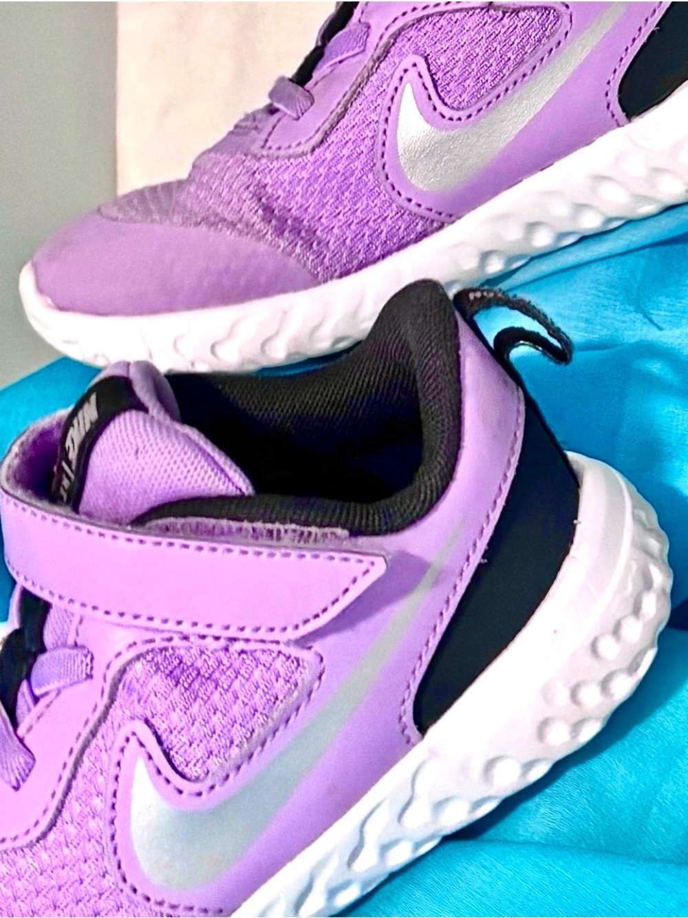 Nike Revolution 6 Lavender Mesh Sneakers | 10C - Picture 6 of 10